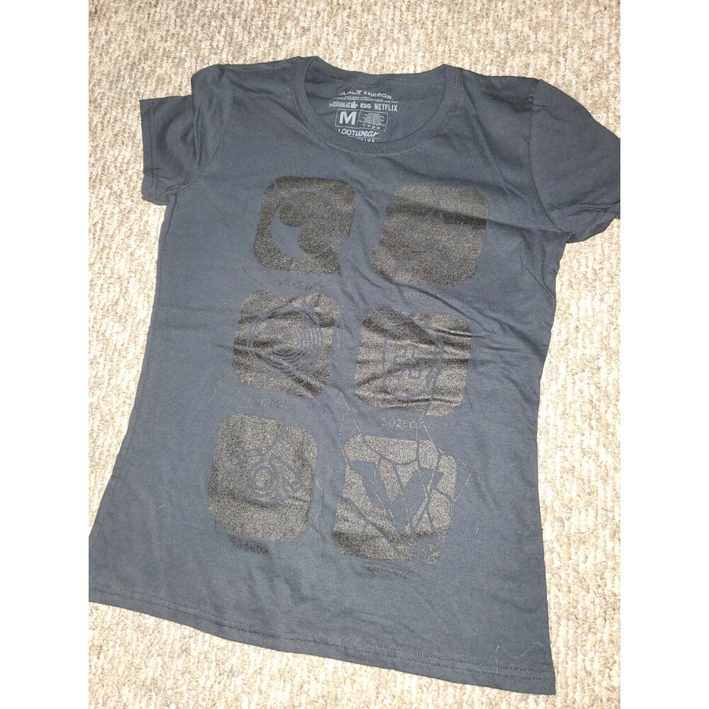 Loot Crate Black Mirror Shirt New M